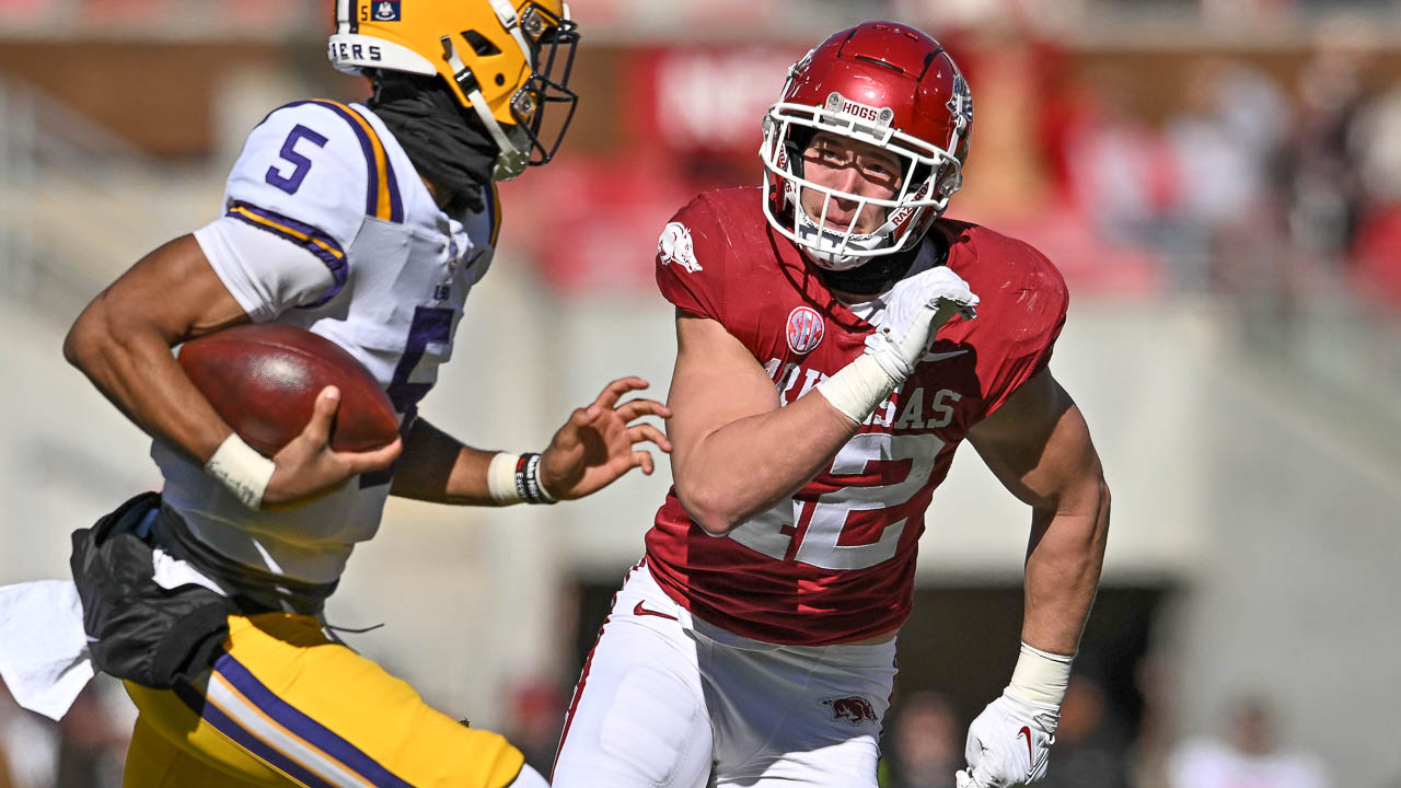 Maybe later than expected, Razorbacks' Sanders picked in NFL Draft » Hit  That Line from ESPN Arkansas