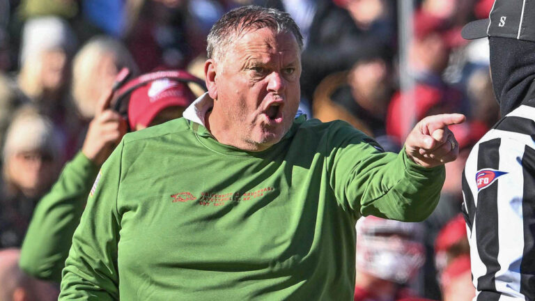 Razorbacks coach Sam Pittman on NIL, getting ready for Liberty Bowl