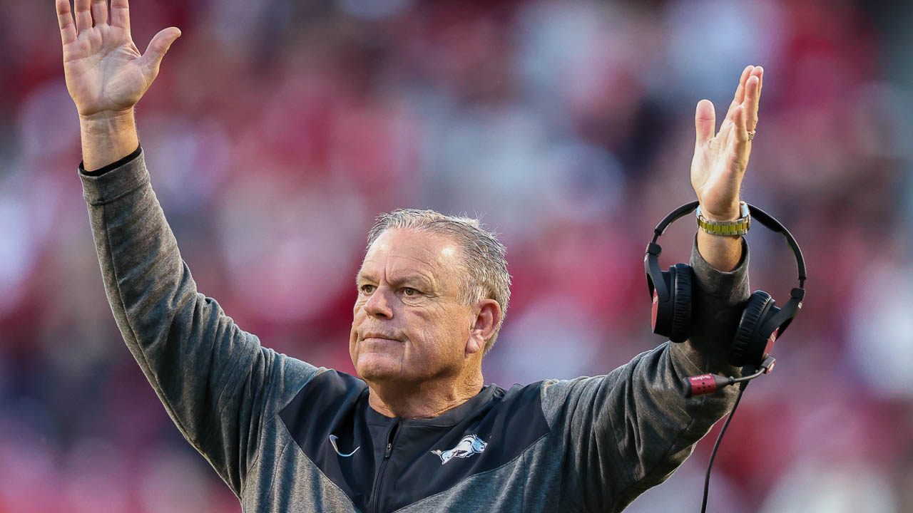 Razorbacks’ Sam Pittman on adding more players on Wednesday’s signing