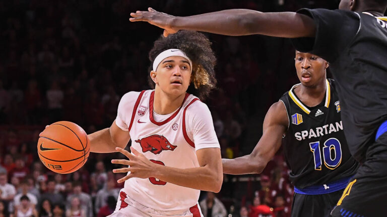 Razorbacks’ coach Eric Musselman previews game with UNC-Greensboro