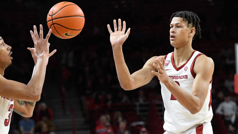 Clay Henry on Razorbacks trying discover identity after losing Trevon Brazile