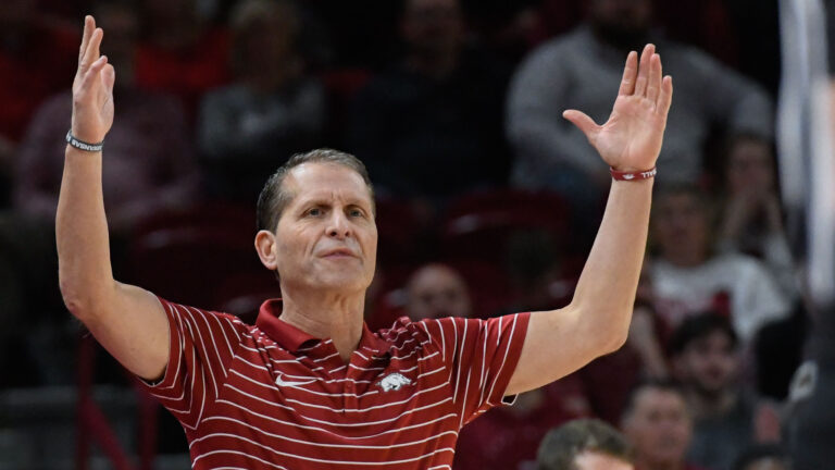 WATCH: Hogs’ Eric Musselman previews Missouri SEC opener