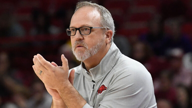 Razorbacks coach Mike Neighbors on facing Florida on Thursday