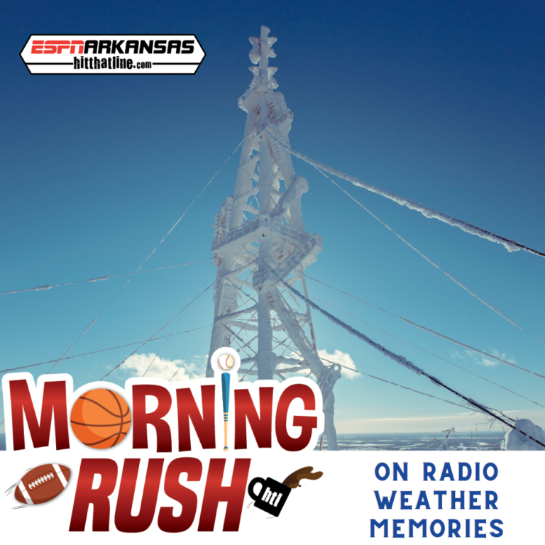The Morning Rush on the snow memories working in radio