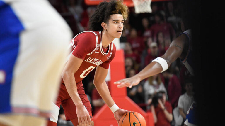 Grant Hall on Razorbacks facing UConn in Sweet 16 on Thursday
