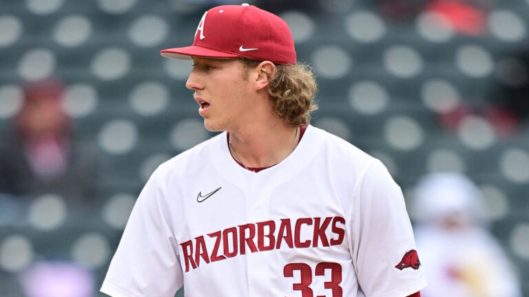Big offensive performance leads to Hogs’ run-rule win