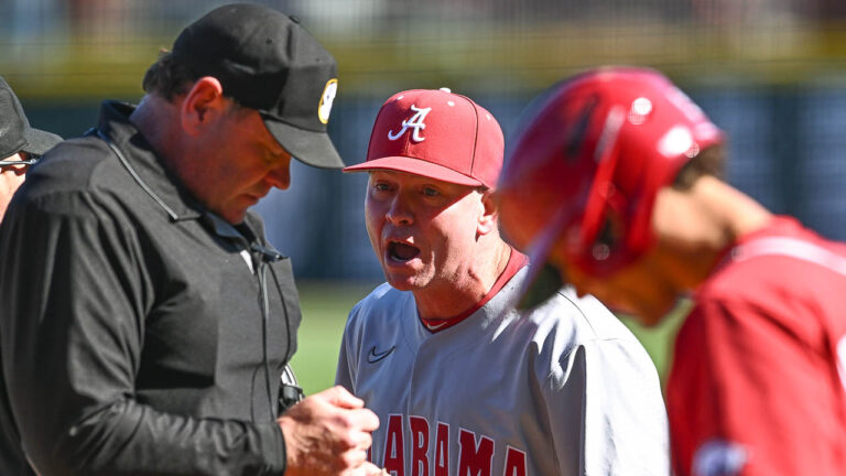 Former Razorbacks pitcher James Teague on Alabama firing coach