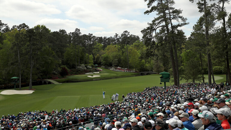 Grant Hall live from Augusta setting scene before Masters this weekend