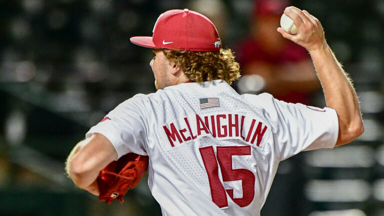 Hogs have 21-5 win over Little Rock in run-rule game