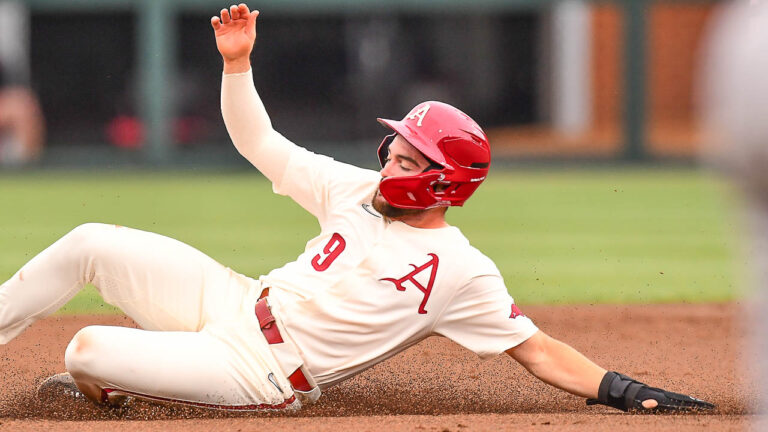 Hogs manage to turn huge lead in exciting game down to last out