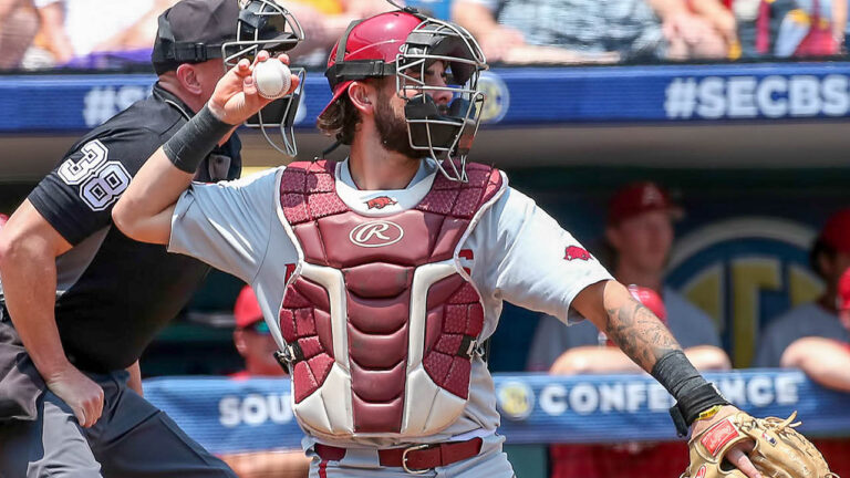 Hogs’ rally comes up short against Texas A&M in semifinal