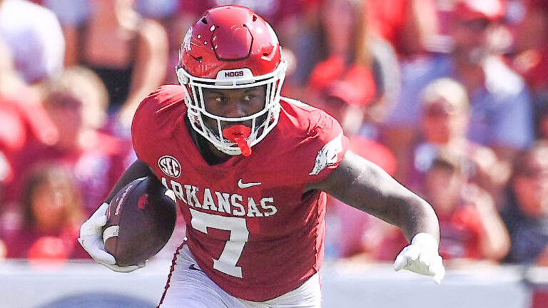 Razorbacks’ Jaylon Braxton, Rashod Dubinion on playing at AT&T Stadium