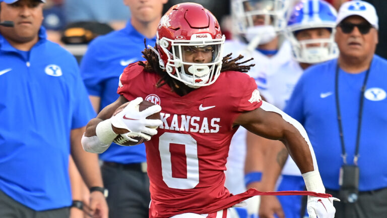 BYU takes lead back in fourth quarter over Hogs; KJ can’t get it back