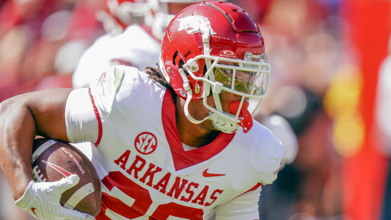 Grant Hall on progress for Razorbacks’ offense this year