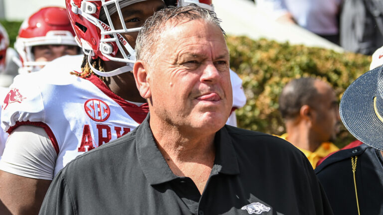 Razorbacks’ coach Sam Pittman wants to give back to fans