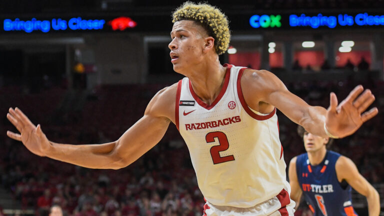 Trevon Brazile’s return highlights Hogs’ big win over UT-Tyler