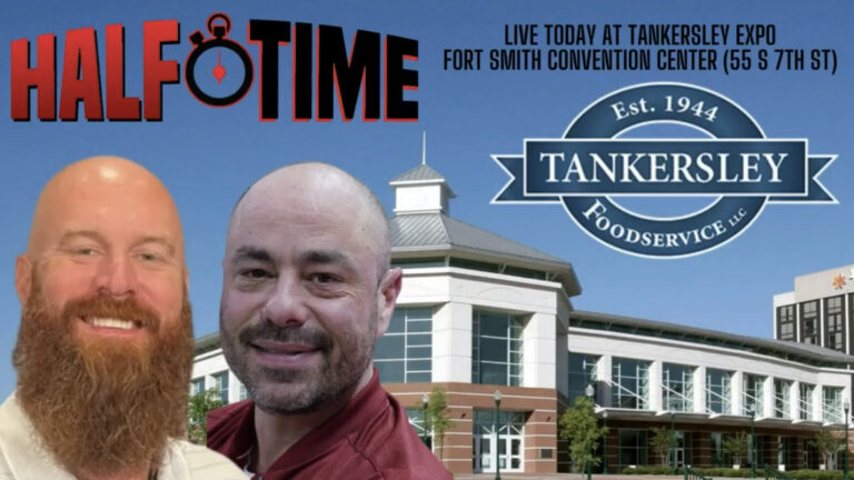 Halftime is LIVE at the Fort Smith Convention Center for the Tankersley Foods Expo
