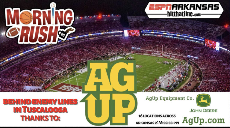 The Morning Rush is LIVE from Tuscaloosa at Brick & Spoon thanks to Ag Up Equipment