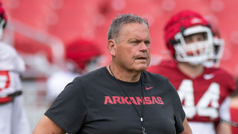 Razorbacks’ Sam Pittman on bringing Bobby Petrino back