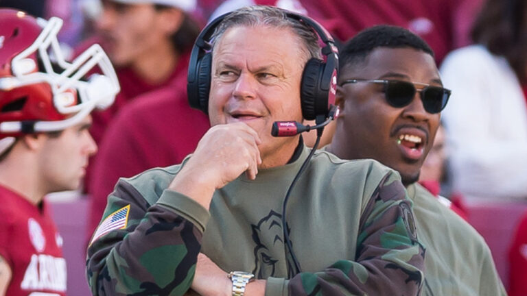 Hogs+ Tara Talmadge on importance of next two games for Sam Pittman