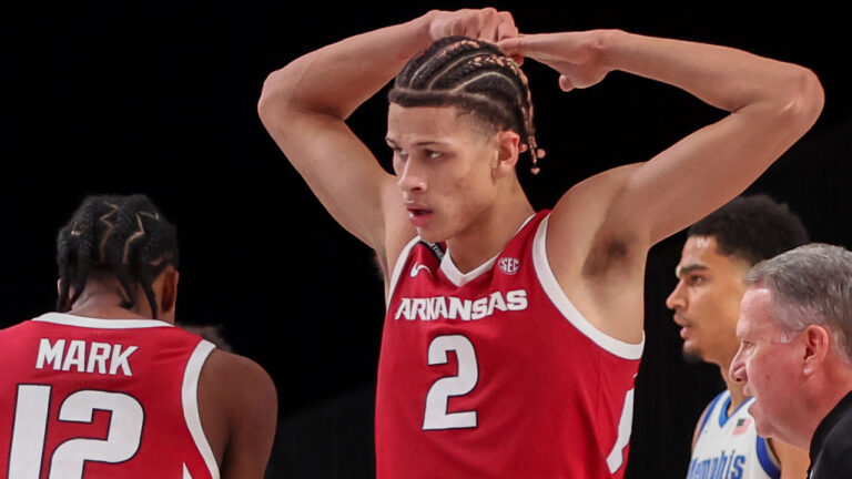 Razorbacks’ Trevon Brazile on getting ready for Duke after Bahamas trip