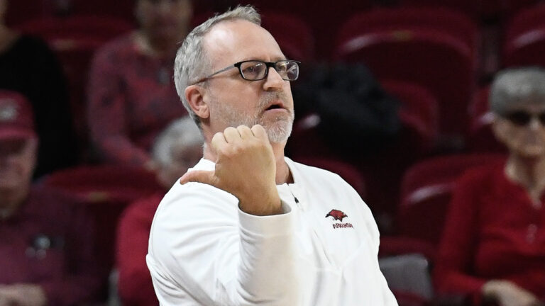 Razorbacks’ coach Mike Neighbors having to do nearly complete rebuild