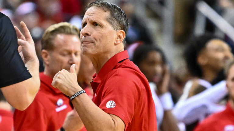 Razorbacks’ Musselman previews Abilene Christian game Thursday