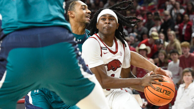 Menifield’s third outing with Hogs lands SEC honor