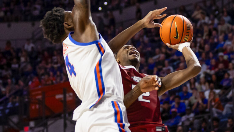 Another slow start, poor shooting doom Hogs Against Gators