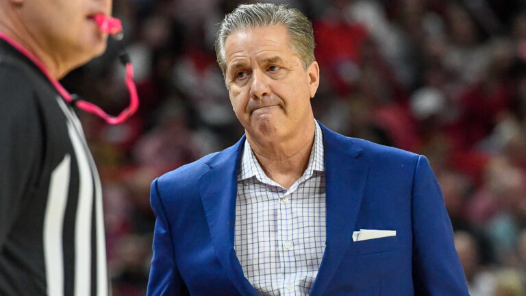 WATCH: Halftime is LIVE. Coach Cal to Arkansas, #1 Hogs sweep Ole Miss