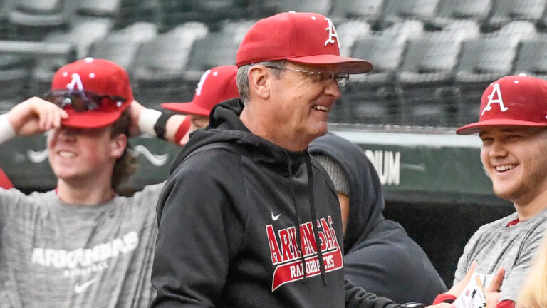 Razorbacks’ coach Dave Van Horn joins other coaches on opening season
