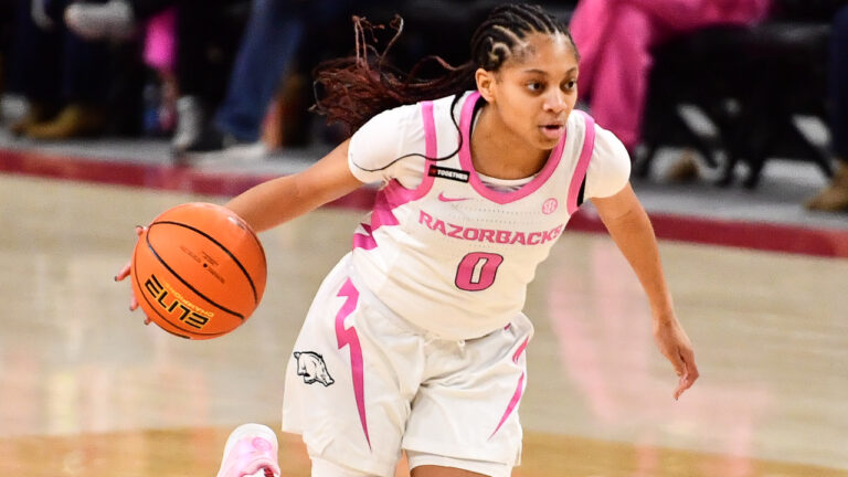 Hogs’ big quarter, Scott’s 33-point outing enough to down Auburn