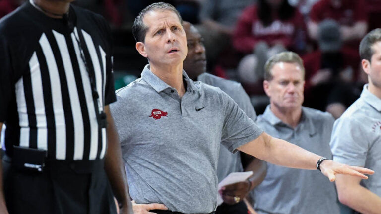 Hogs’ Eric Musselman looking ahead to game with Kentucky