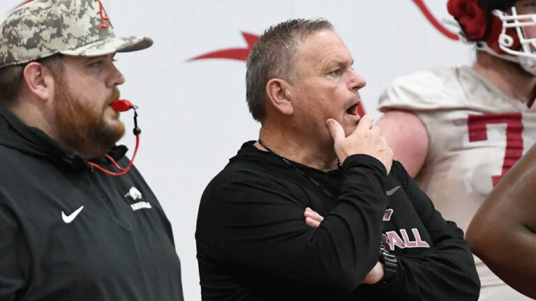 Former Razorback Limbo Parks on fixing offensive line issues, new recruit