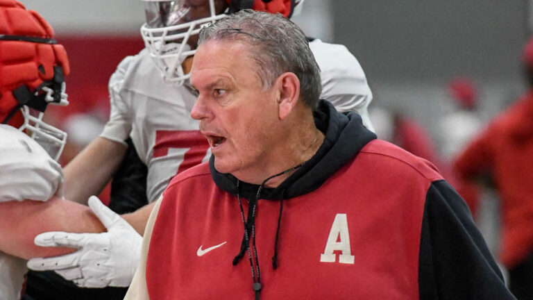 Razorbacks’ coach Sam Pittman after second ‘good’ day of practice