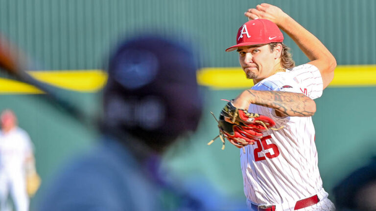 Coil’s solid relief not enough to overcome early hole for Hogs