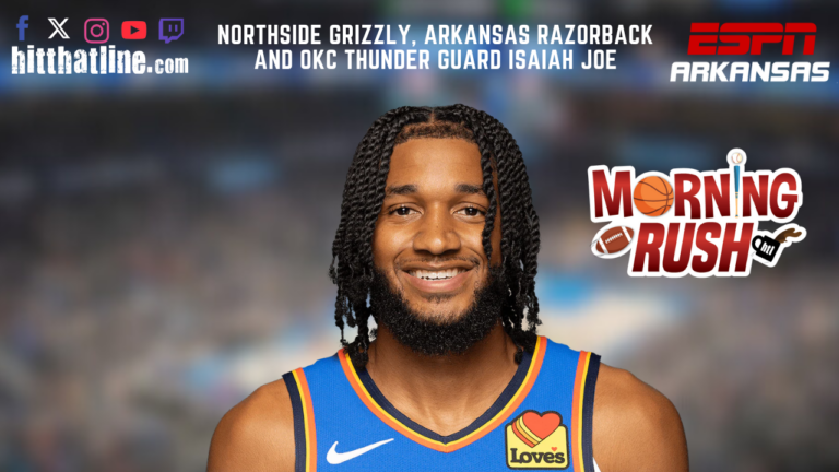 Isaiah Joe joins The Morning Rush in studio!