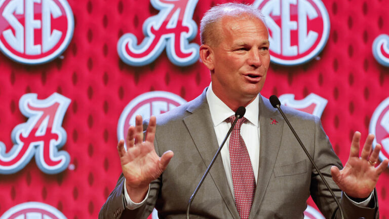SECMD24: Alabama coach Kalen DeBoer on changes, coming to SEC