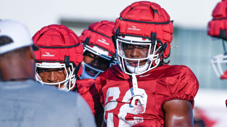 Razorbacks’ linebackers on new group, who’s standing out in summer