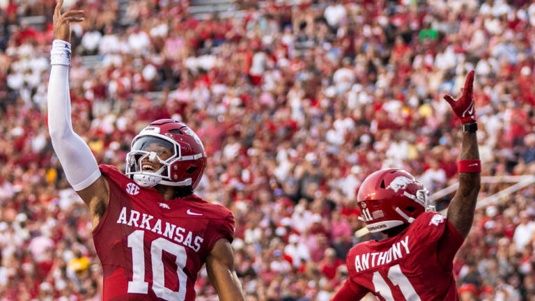 Aaron Torres on statement Razorbacks could make with win over OSU