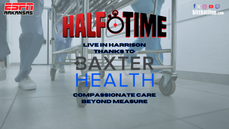 WATCH: Halftime is LIVE in Harrison at the Baxter Health Fair!