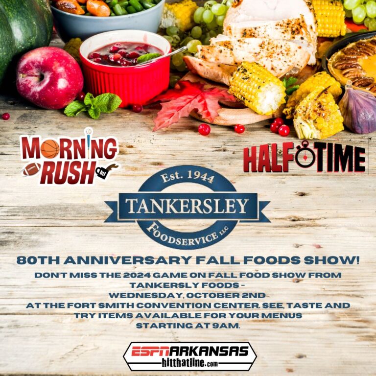 WATCH: Halftime is LIVE from the Fall Food Show from Tankersly Foods
