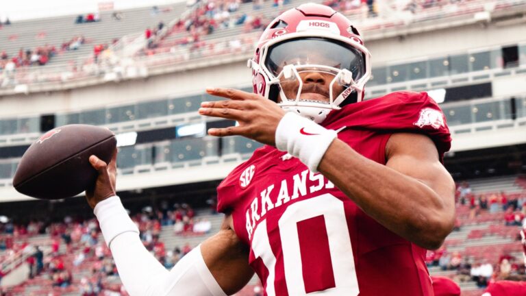 Grant Hall on Razorbacks’ win in Liberty Bowl, playoffs and bowl games