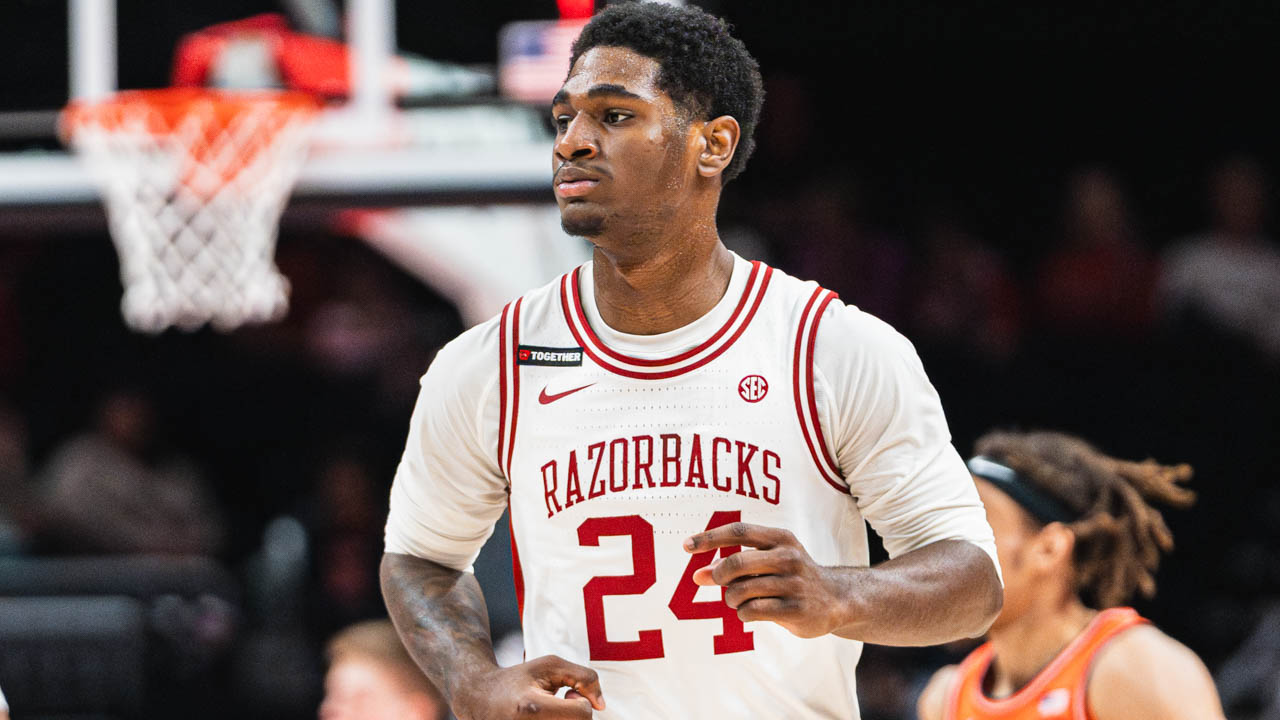 Arkansas Razorbacks Billy Richmond against the Illinois Illini