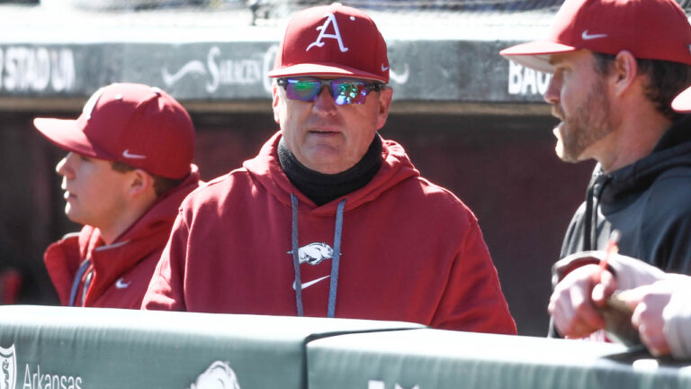 Hogs close out clean sweep of Cougars in another run-rule win