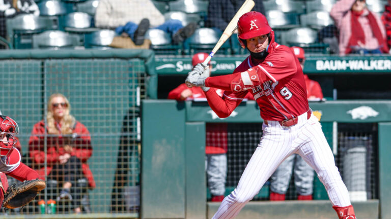 Wehiwa Aloy’s near-cycle paces Hogs to 8-6 win over Michigan