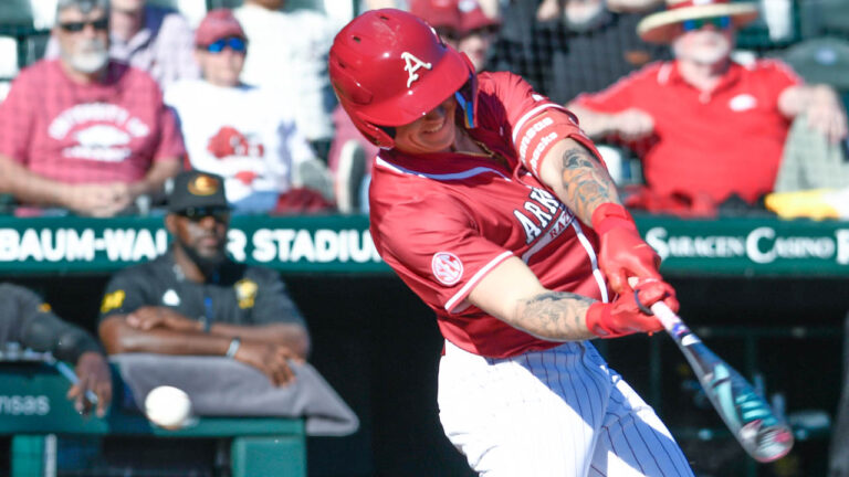 Big offensive day paces Hogs to run-rule win over Grambling