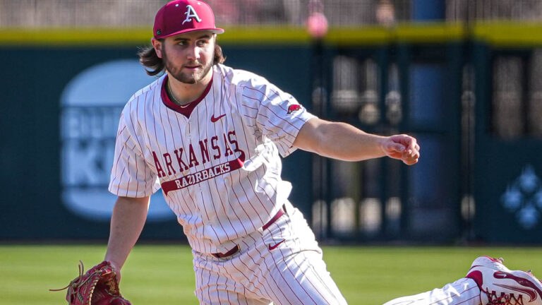 Root’s strong outing not enough for Hogs in extra-inning loss to LSU
