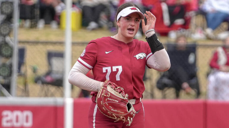 Alyssa Orange on Razorbacks’ surge in softball, Bri Ellis’ piling up awards