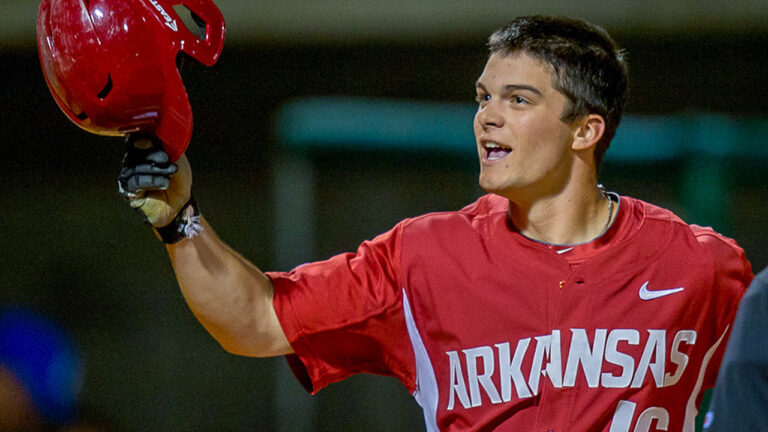 Former Razorbacks’ pitcher James Teague with Andrew Benetindi stories